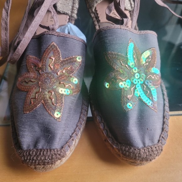 james oliver Jute Espadrille Wedges - Picture 10 of 11